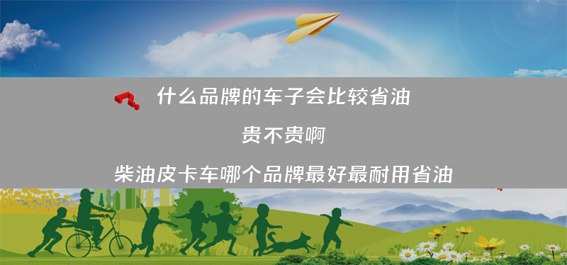 什么品牌的车子会比较省油 贵不贵啊？（柴油皮卡车哪个品牌更好最耐用省油）