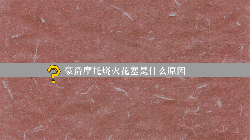 豪爵摩托烧火花塞是什么原因？